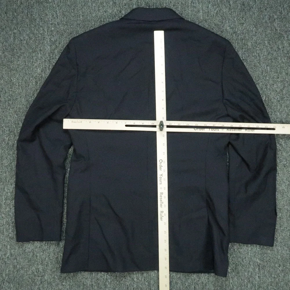 Polo Ralph Lauren Blazer Mens 38S Blue Wool Sport Coat Italy *